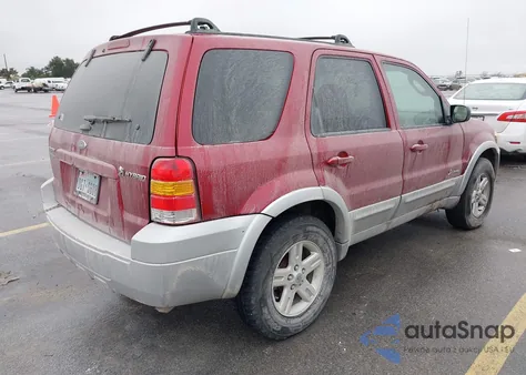 2006 Ford Escape Hybrid from USA, damaged, VIN 1FMCU95H86KB21095